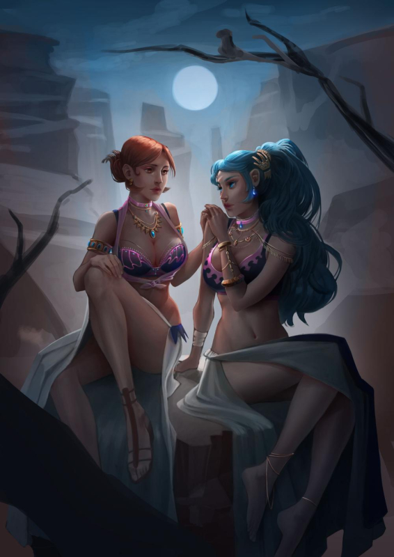 nami (one piece)+nefertari vivi