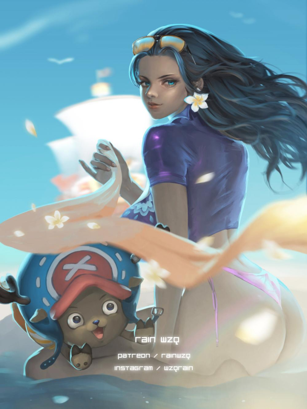 nico robin+tony tony chopper