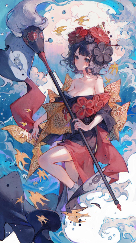 katsushika hokusai (fate grand order)