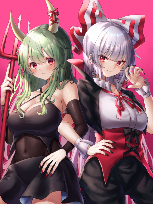 fujiwara no mokou+kamishirasY- keinekeine
