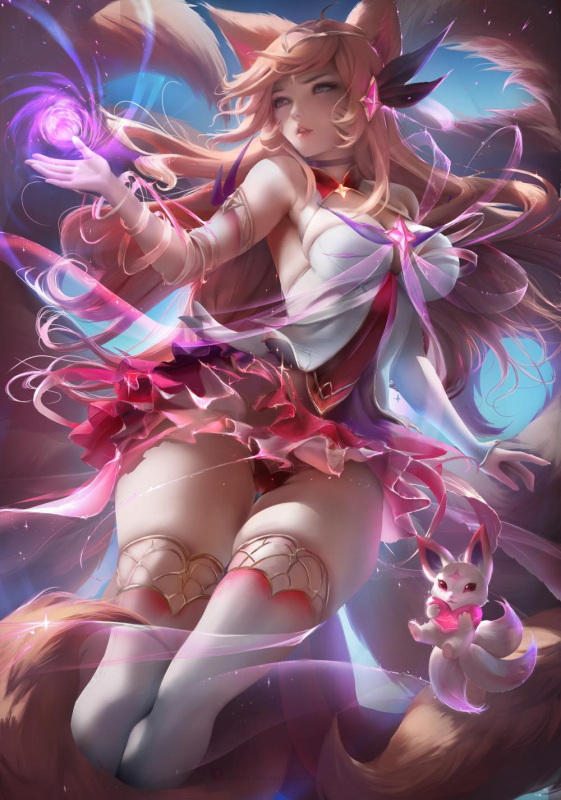 ahri+star guardian ahri