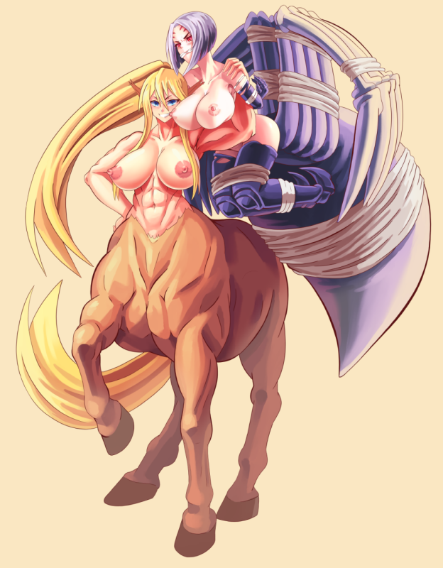 centorea shianus (monster musume)+rachnera arachnera (monster musume)