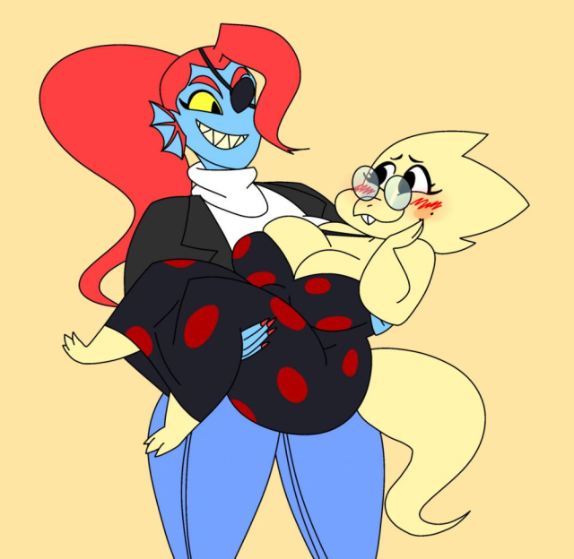 alphys+undyne