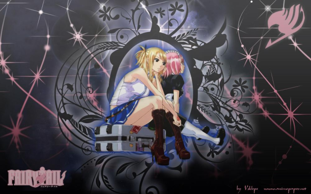 lucy heartfilia+virgo (fairy tail)