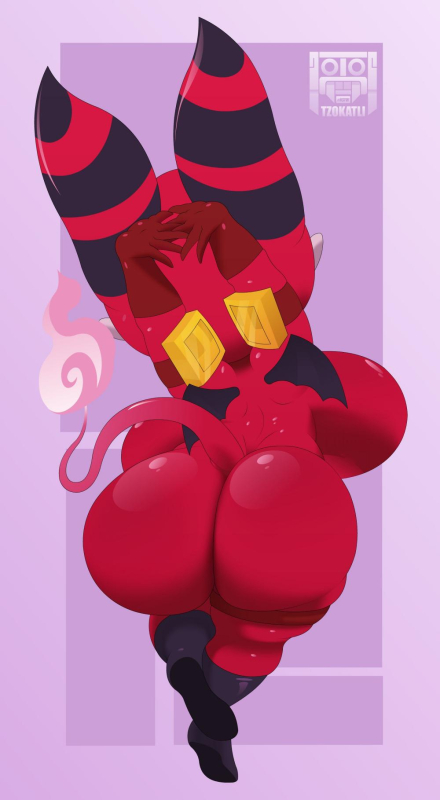 little charrmer+sakichan (yo-kai watch)