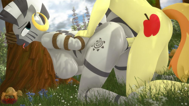 braeburn (mlp)+zecora (mlp)