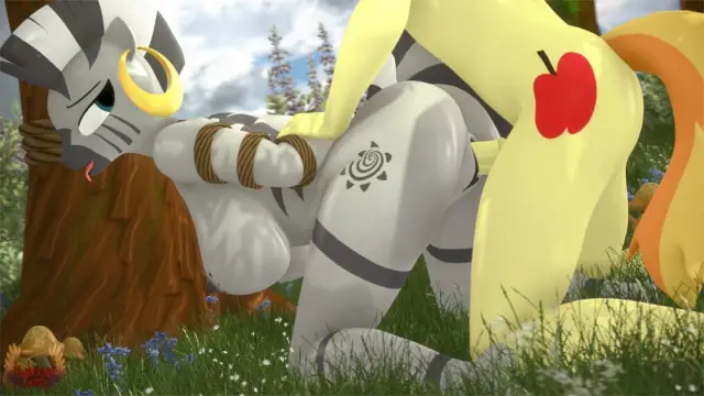 braeburn (mlp)+zecora (mlp)