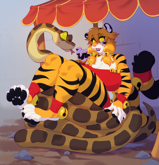 kaa (jungle book)+sascha (hypnofood)